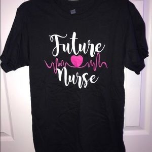 Black “future nurse” shirt